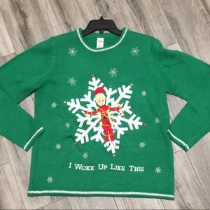 elf on the shelf ugly sweater